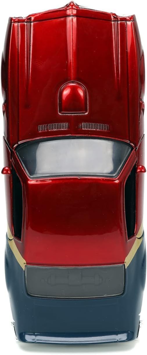Jada Toys 253253009, DC Comics Wonder Woman with 1972 Pontiac Firebird, DC Comics Wonder Woman Metal Figure and Her 1972 Pontiac Firebird with