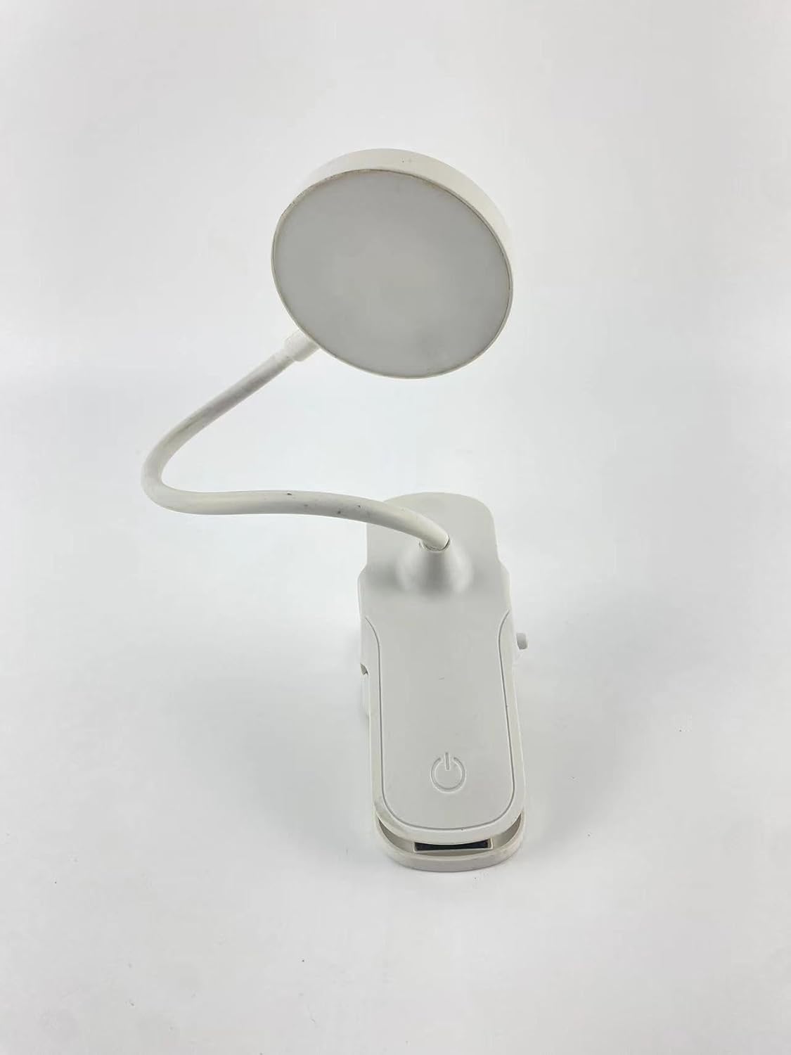 SJHUOUP – Lámpara de escritorio con clip, 3 modos de iluminación, 10 modos de iluminación, 10 brillos regulables, luz de abrazadera USB, flexible,