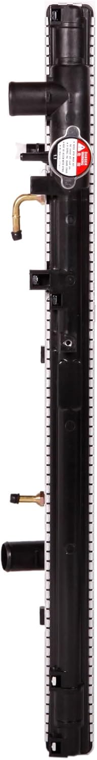 Lynol Sistema de enfriamiento completo radiador de aluminio compatible con Lexus GS300 GS400 L6 3.0L V8 4.0L reemplazo directo de flujo descendente