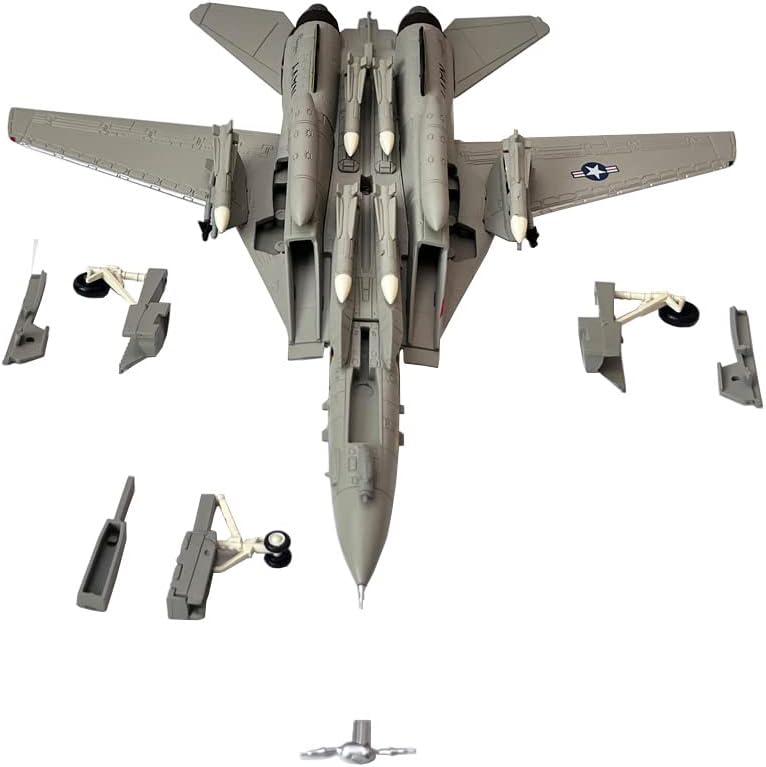 Grumman F-14 F-14A F-14B F-14D Tomcat Fighter Aviones de combate de metal militar fundido a presión modelo de avión de metal (F-14A)