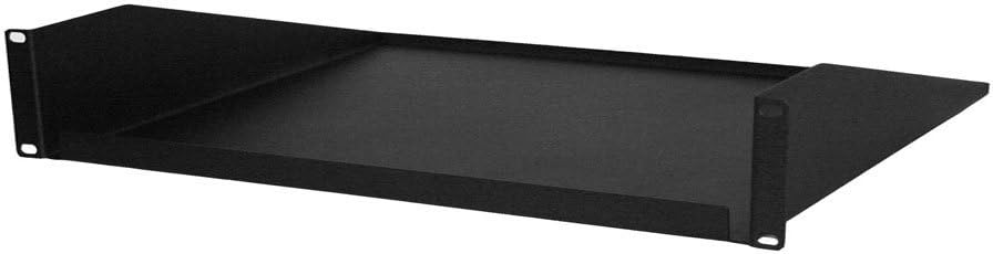 Quest Manufacturing Repisa Voladiza No Ventilada de un solo lado, 1 Unidad, 19.0 in x 30.48cmD, Negro (ES0319-0212)