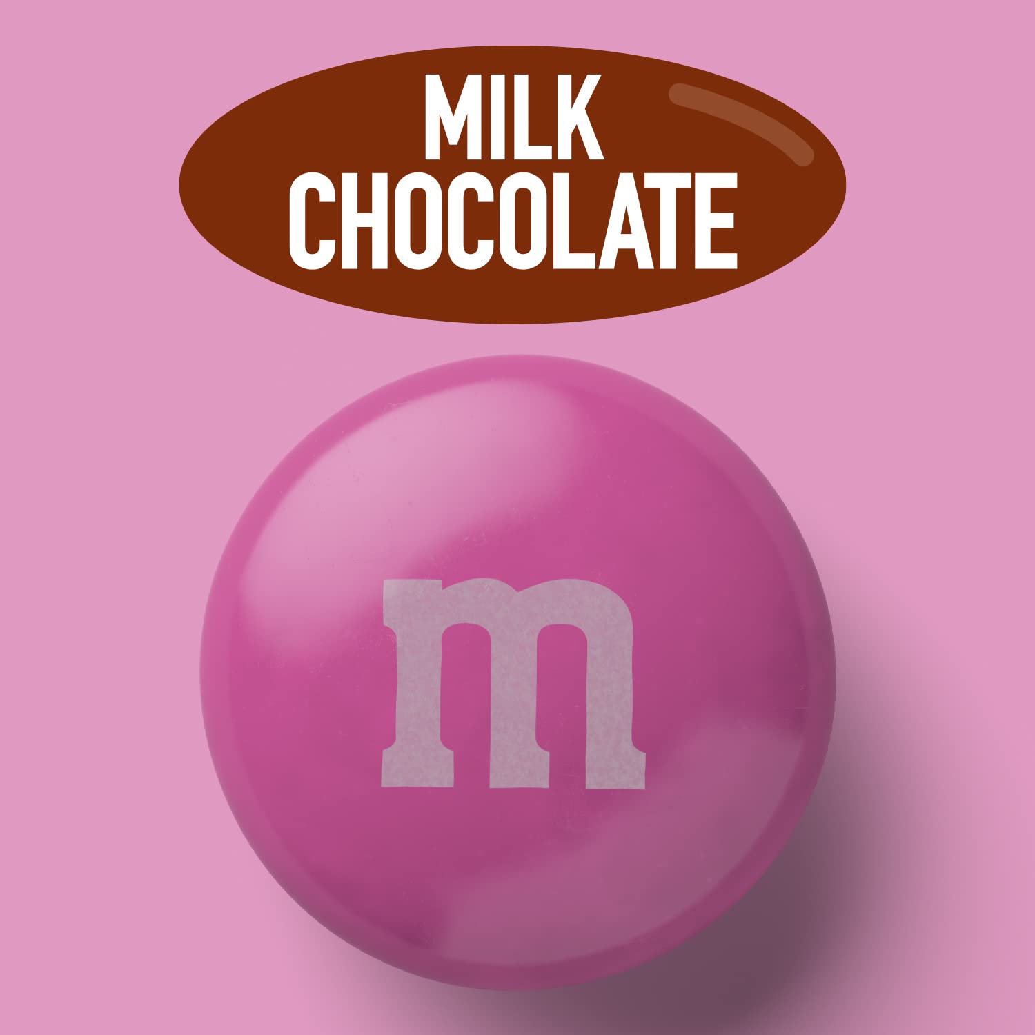 M&M’s – Bolsa de dulces de un solo color, de chocolate con leche, a granel.