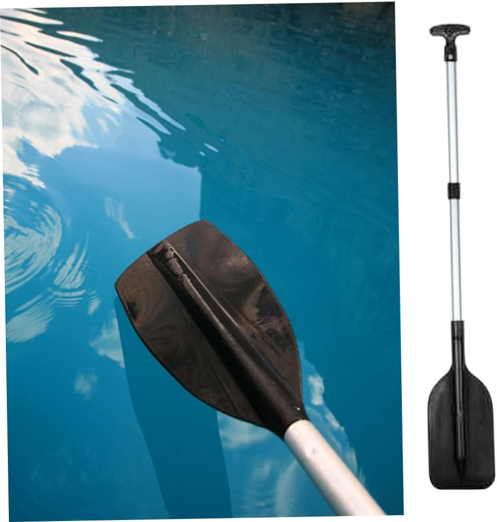 Mednkoku Paleta telescópica de 21 a 42 pulgadas de longitud ajustable tipo canoa portátil retráctil remos de barco al aire libre Kaya Safe Boat