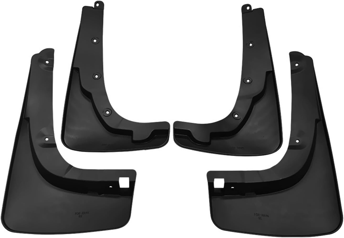 Guardabarros delanteros y traseros, compatibles con Toyota RAV4 RAV 4 2000-2005, guardabarros, guardabarros, accesorios de coche