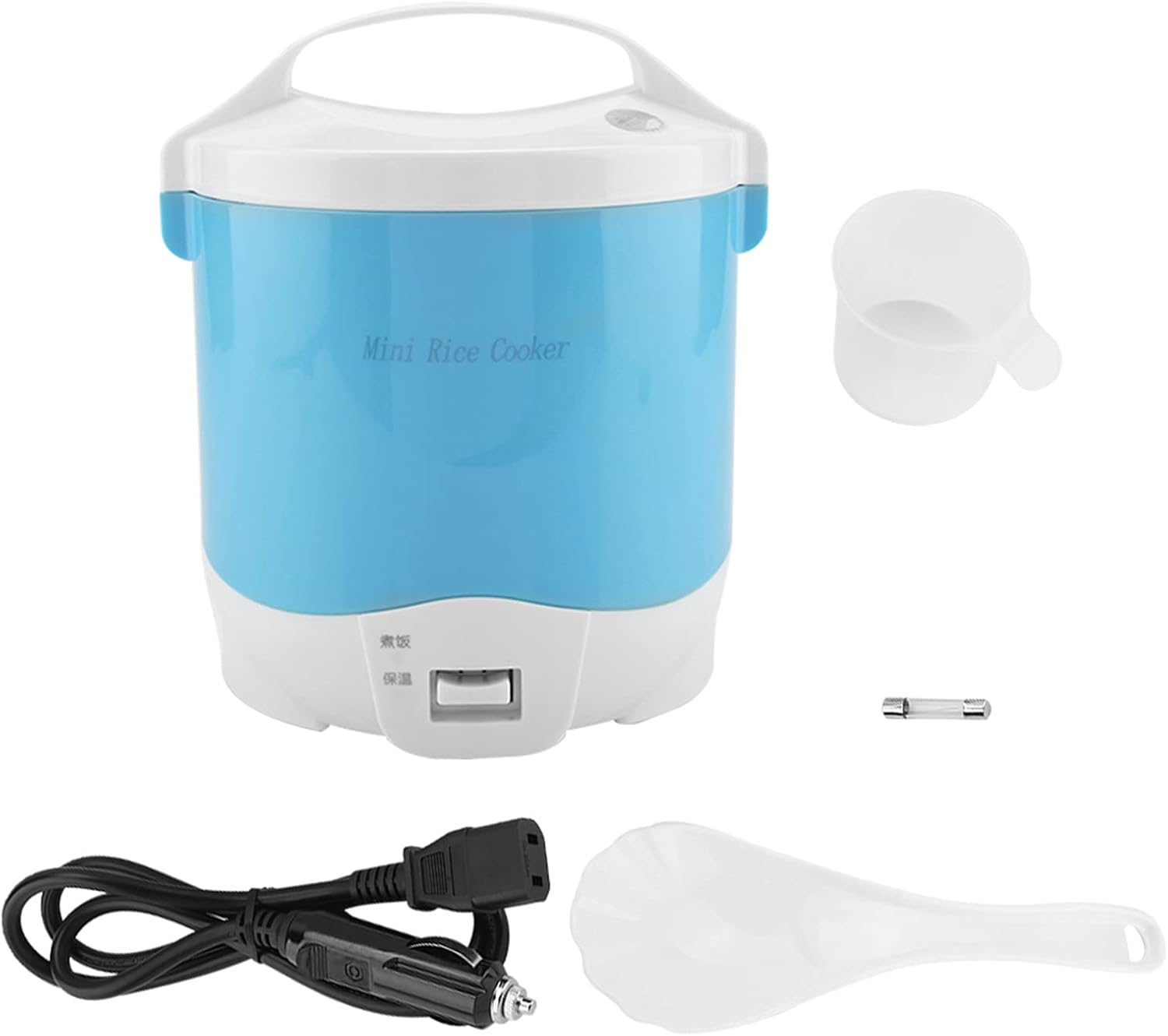 Arrocera eléctrica para automóviles, 24 V, 180 W, 1,6 L, eléctrica, portátil, multifuncional, arrocera, vaporizador, olla de arroz eléctrica para