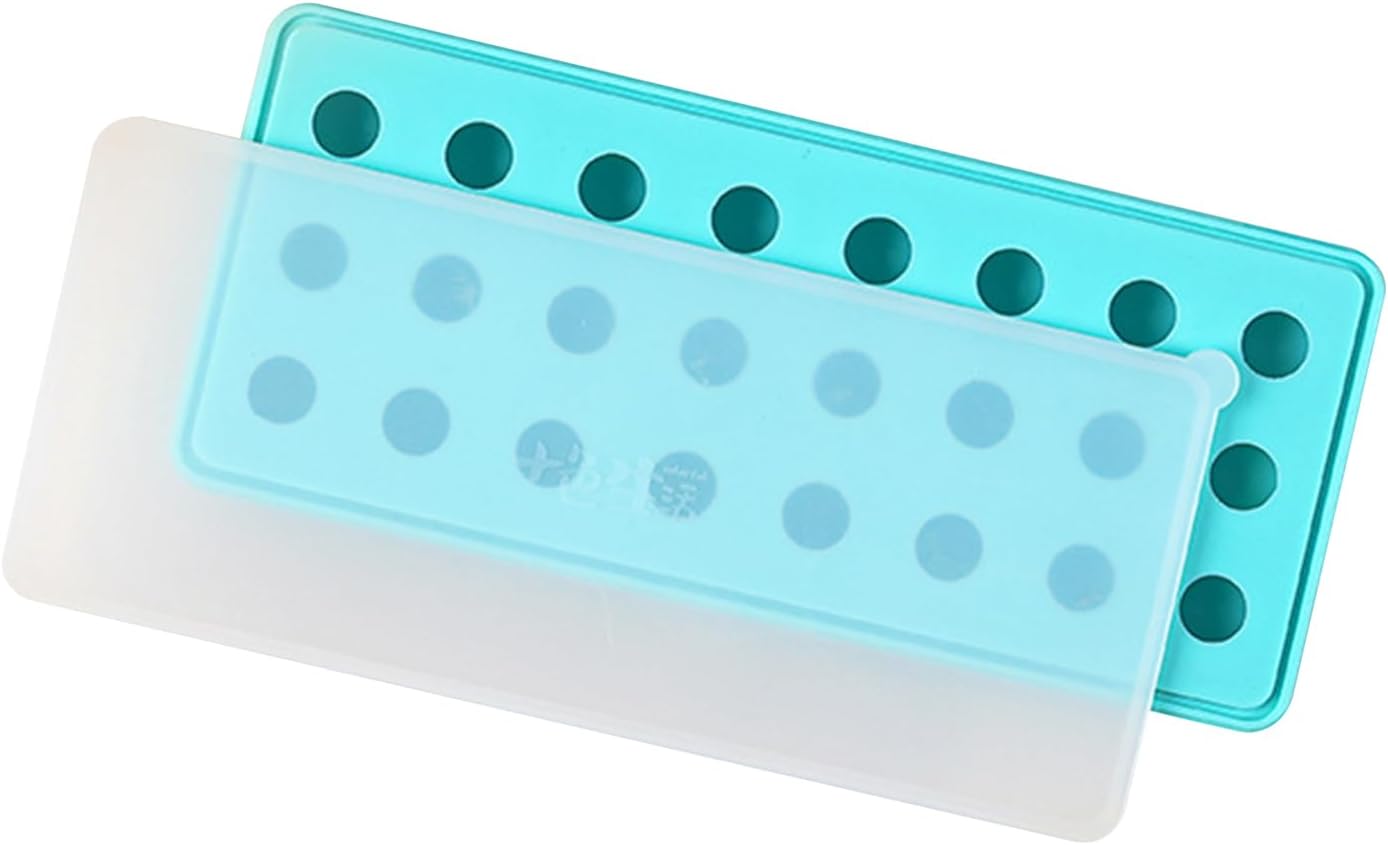 Molde de bandeja para cubitos de hielo, molde de leche de flujo amarillo de llenado de corazón, molde de pastel de luna de fusión lenta, cubo de