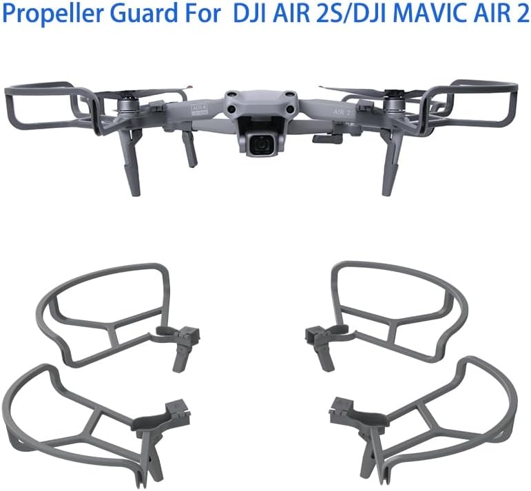 XNasu Air 2S Propeller Guards with Landing Gears Anti-Collision Shielding Rings for DJI Air 2SMavic Air 2 Drone Accessories