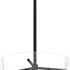 Hunter Fan Company 19318 Lámpara colgante Sacha, hierro natural Hunter Fan Company 19318 Lámpara colgante Sacha, hierro natural