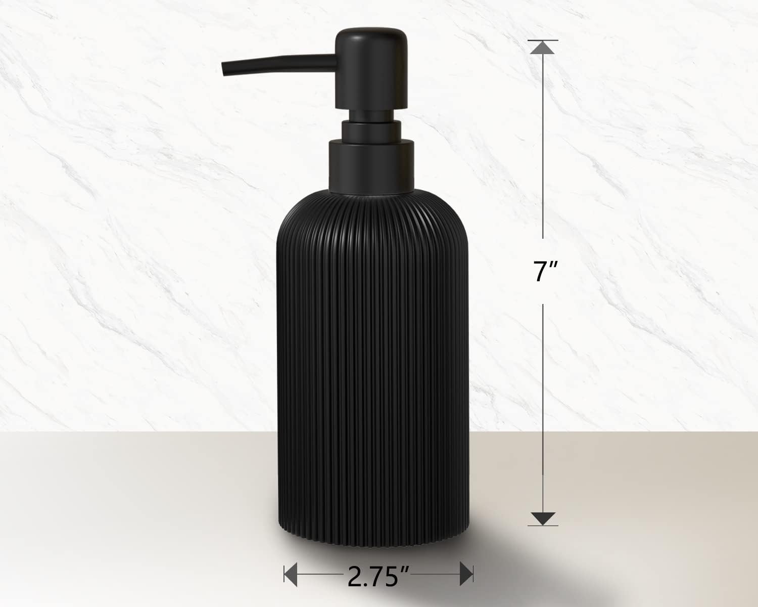 LKKL Paquete de 2 dispensadores de jabón, dispensador de jabón para platos y dispensador de jabón de manos para cocina y baño, dispensador de jabón