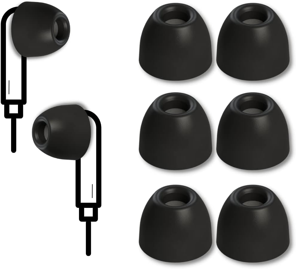 Comply 500 Series Round 2.0 Almohadillas de espuma para KZ ZS10 Pro, ZSX, AKG N5005, Moondrop Aria, Kato & Chu, FiiO FH7 y más.  Máxima comodidad