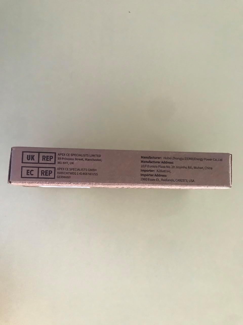 EEMB Batería de polímero de litio 3.7V 550mAh 293560 Lipo Batería recargable con conector JST de cable para altavoz y dispositivo inalámbrico