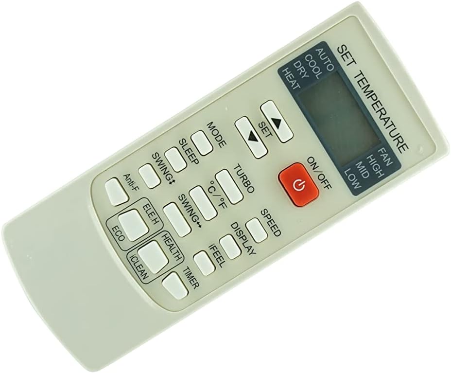 HCDZ Control remoto de repuesto para aire acondicionado portátil Honeywell HL12CESWG HL12CESWK HL12CESWW HL14CESWB