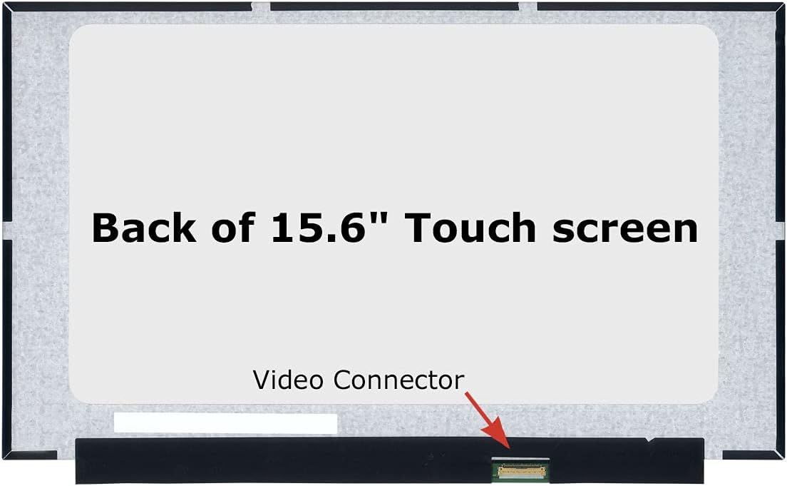 SCREENARAMA Nueva pantalla de repuesto para Lenovo Thinkpad E15 2 generación modelo 20TD 20TE 20T8 20T9, OnCell Touch, FHD 1920×1080, IPS, mate,