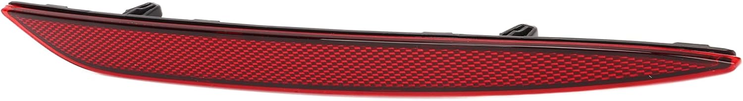 Reflector de parachoques trasero para Tesla Model 3 2017 a 2023, lente roja, luz reflectora trasera de automóvil, repuesto de luces de parachoques