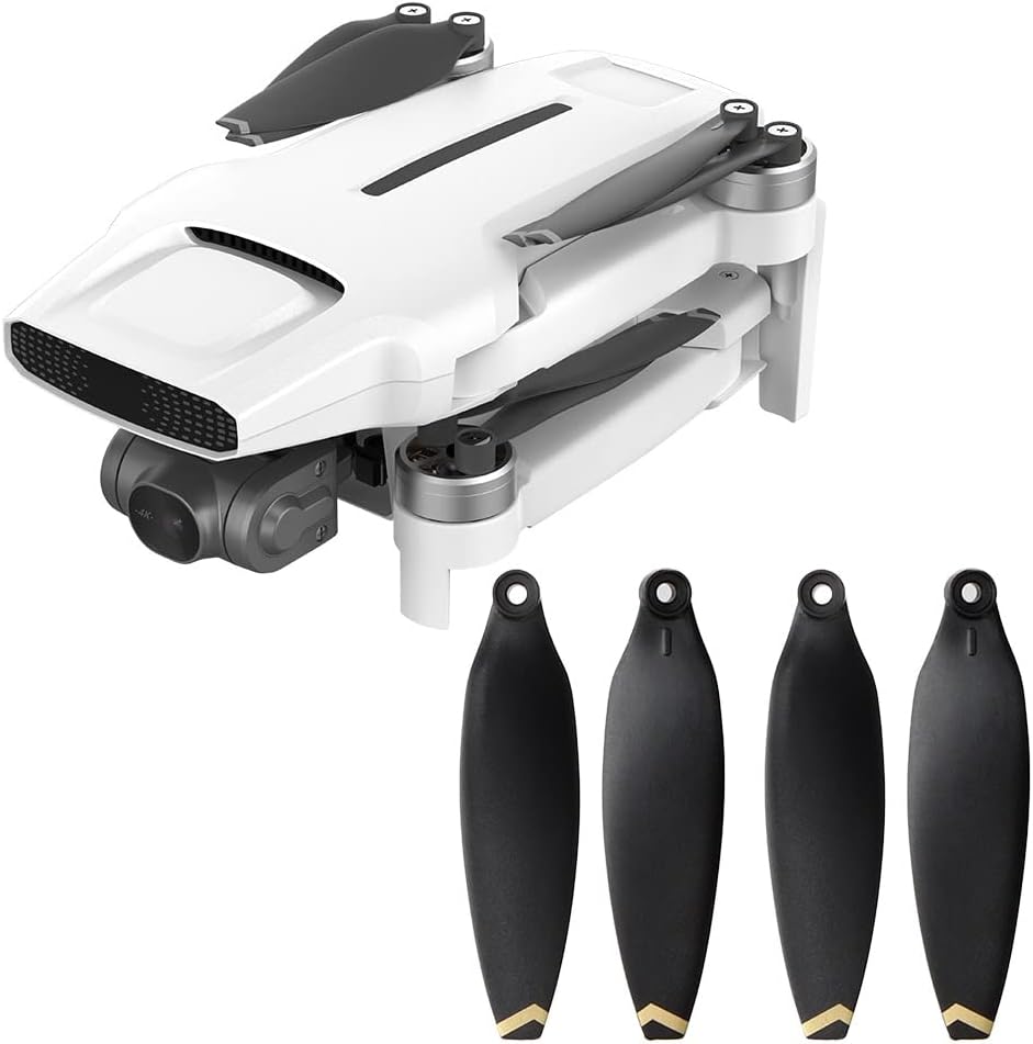 8 piezas de repuesto para hélice, piezas de repuesto de cuchillas de liberación rápida CWCCW para accesorios de mini dron FIMI X8 (color combinado)