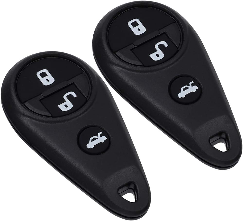 2 llaveros remotos compatibles para Subaru Forester Impreza Tribeca B9 Tribeca Legacy Outback FCC 3495A-WB1U711 88036SC030 NHVWB1U711 entrada sin