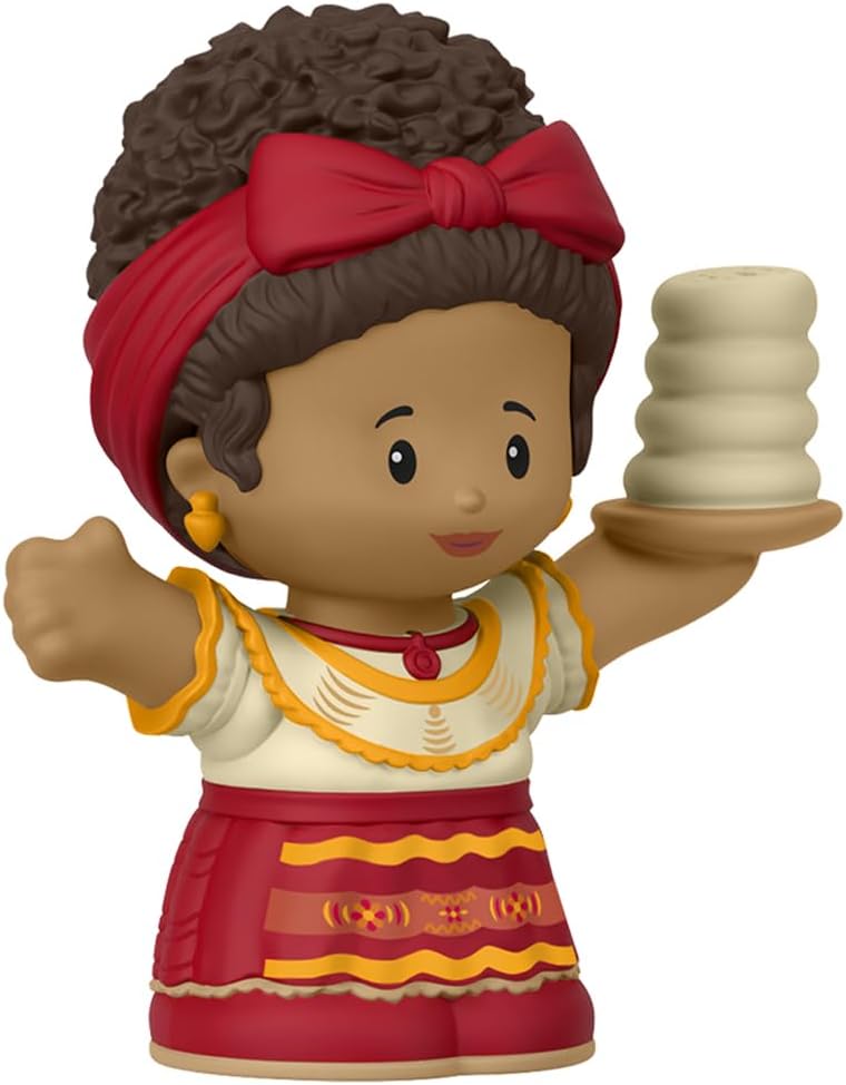 Pieza de repuesto para Little People Encanto Playset – HMX75  Mirabel’s Primo Delores Holding a Plate of Cakes