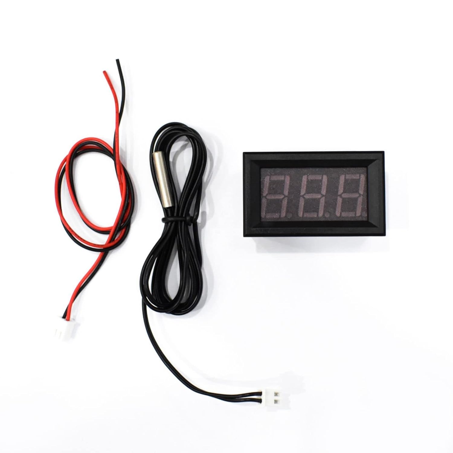 TUXING Termómetro digital para frigorífico, pantalla LCD, termostato, congelador, higrómetro electrónico de temperatura con sonda para compresor de