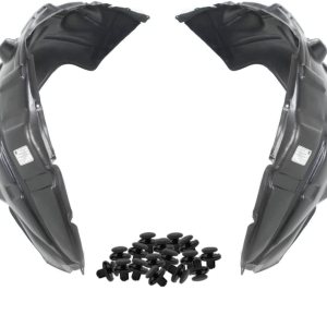 Parts N Go Juego de protectores de guardabarros con clips para Ram R1500 2009-2019 delantero lado del conductor y pasajero izquierdo derecho Parts N Go Juego de protectores de guardabarros con clips para Ram R1500 2009-2019 delantero lado del conductor y pasajero izquierdo derecho