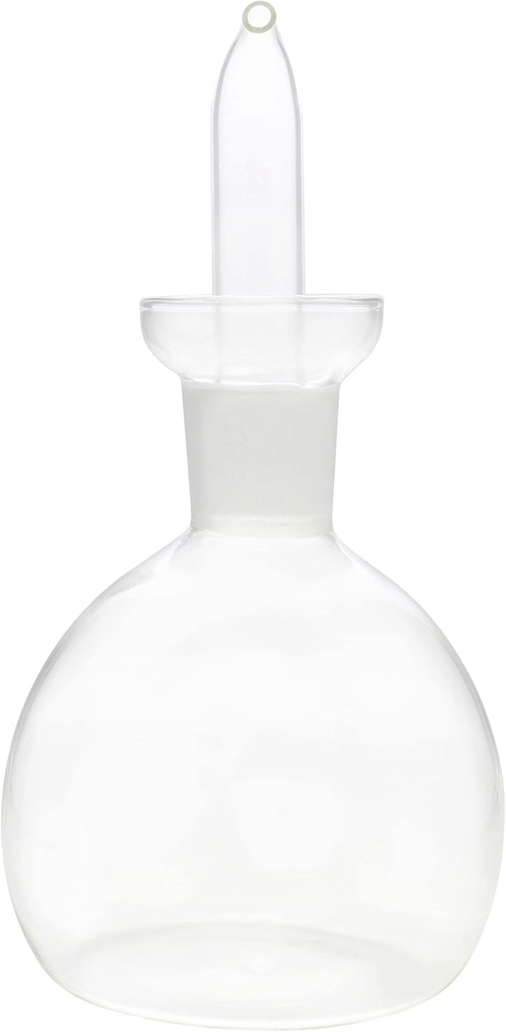 Dispensador de aceite de cocina, botella dispensadora de aceite de oliva de vidrio de 17 onzas, botella dispensadora de aceite de cocina para cocina