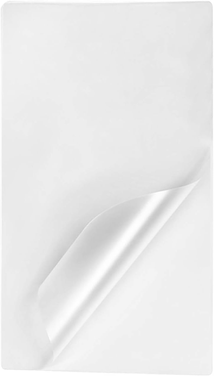 Tyh Supplies fundas laminadas térmicas, brillantes, transparentes, hoja con laminación, fundas laminadoras