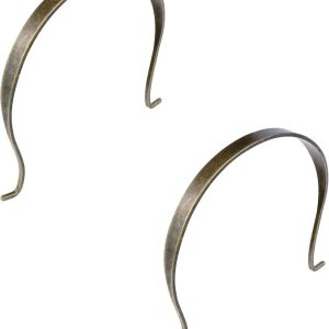 Mango de tetera de metal, hebilla externa de bronce reemplazo de mango de tetera para olla de cerámica, ollas de té de cerámica, mango de repuesto Mango de tetera de metal, hebilla externa de bronce reemplazo de mango de tetera para olla de cerámica, ollas de té de cerámica, mango de repuesto