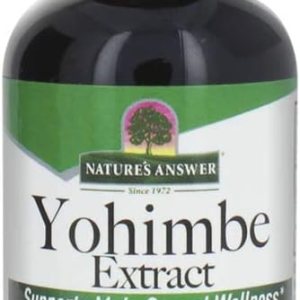Nature’s Answer Extracto de corteza de yohimbe sin alcohol de 600 mg de 1 onza  Apoya el bienestar sexual masculino y la circulación  Promueve el Nature’s Answer Extracto de corteza de yohimbe sin alcohol de 600 mg de 1 onza  Apoya el bienestar sexual masculino y la circulación  Promueve el