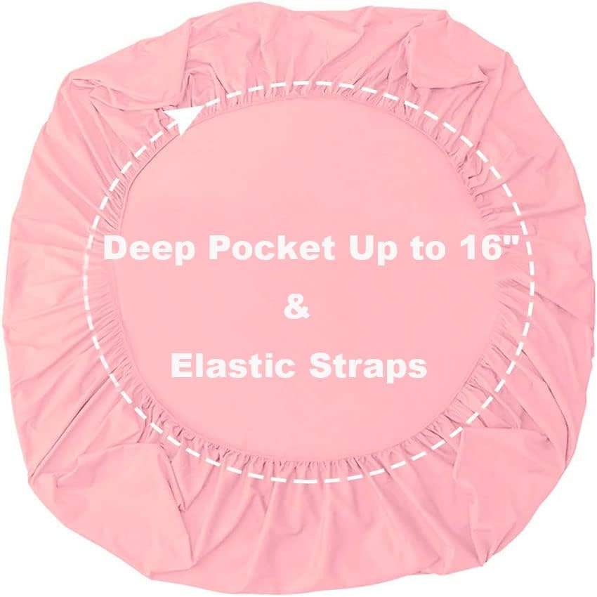 Juego de cama de 5 piezas en una bolsa para niñas, juego de edredón de sirena tamaño individual, juego de ropa de cama arcoíris colorido femenino,