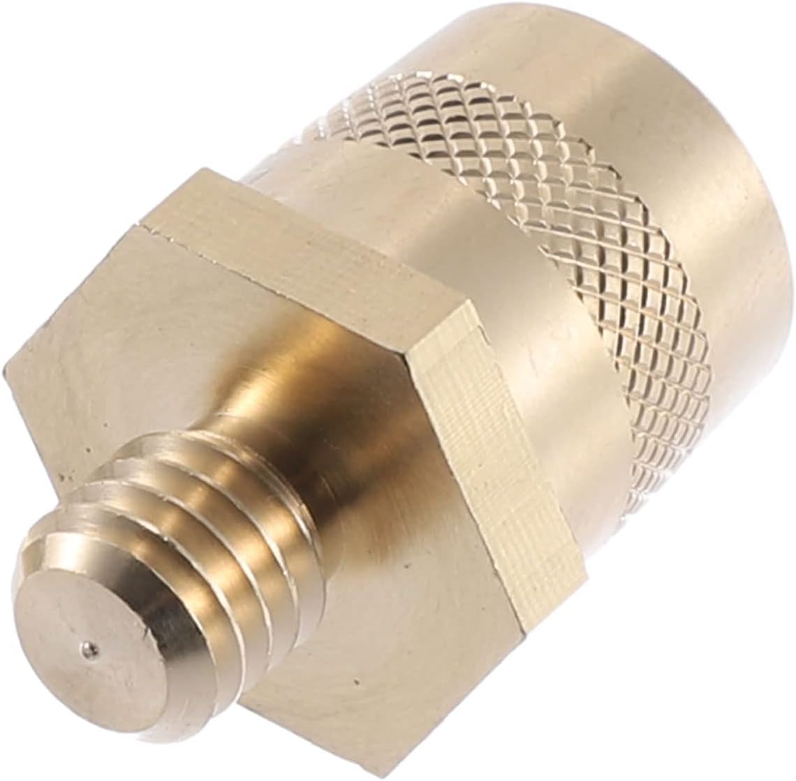 X AUTOHAUX 2 pares de conectores de terminal de batería de 38 pulgadas, adaptador de poste de tono de latón, tornillos extensores de tuercas