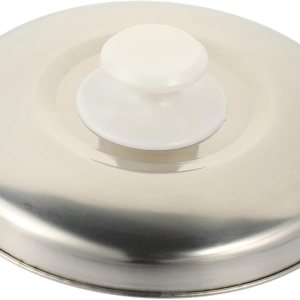 HOMSFOU Tapa de olla arrocera, piezas de olla arrocera, tapa para olla arrocera, tapa universal para olla arrocera, tapa universal de acero HOMSFOU Tapa de olla arrocera, piezas de olla arrocera, tapa para olla arrocera, tapa universal para olla arrocera, tapa universal de acero