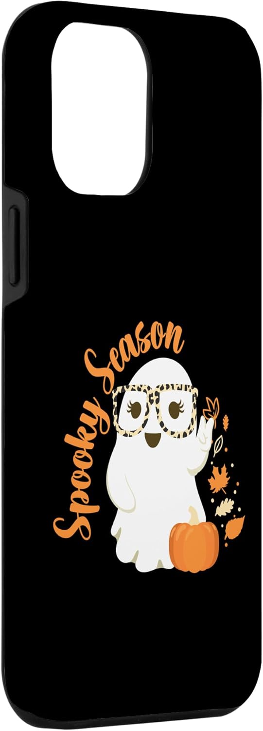 Funda para iPhone 13 Pro Max con diseño de calabaza de Halloween para mujeres y niñas
