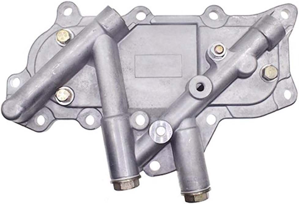 Conjunto de enfriador de aceite de motor compatible con Nissan NP300 D22 Cedric CABSTAR Truck URVAN 2009-2018 21305-7T402 TD27