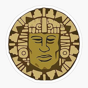 Legends of The Hidden Temple Olmec – Vinilo adhesivo adhesivo para despegar y pegar a cualquier superficie lisa Legends of The Hidden Temple Olmec – Vinilo adhesivo adhesivo para despegar y pegar a cualquier superficie lisa