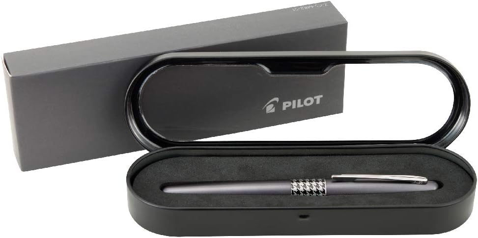 PILOT Bolígrafo Metropolitan Retro Pop con grabado – Personalizado con tu nombre (gris)
