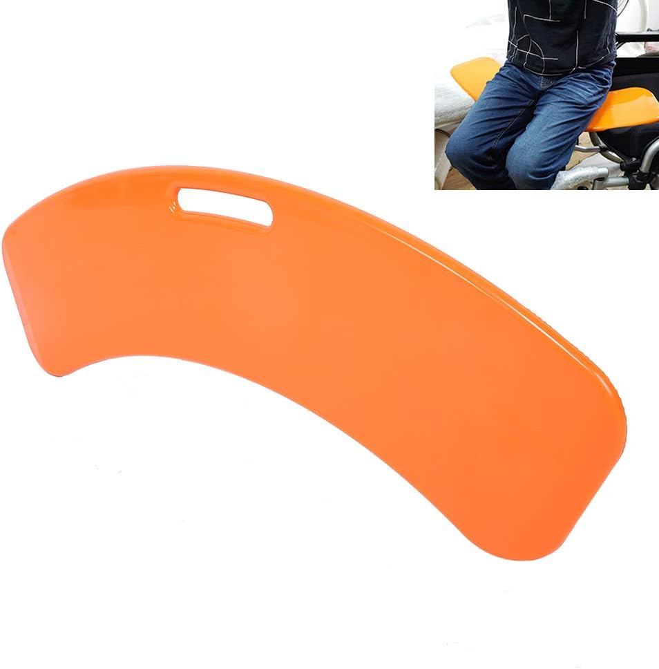 Tabla de transferencia para silla de ruedas, tabla de transferencia de silla de ruedas curvada gruesa, ayuda de movimiento para personas mayores y