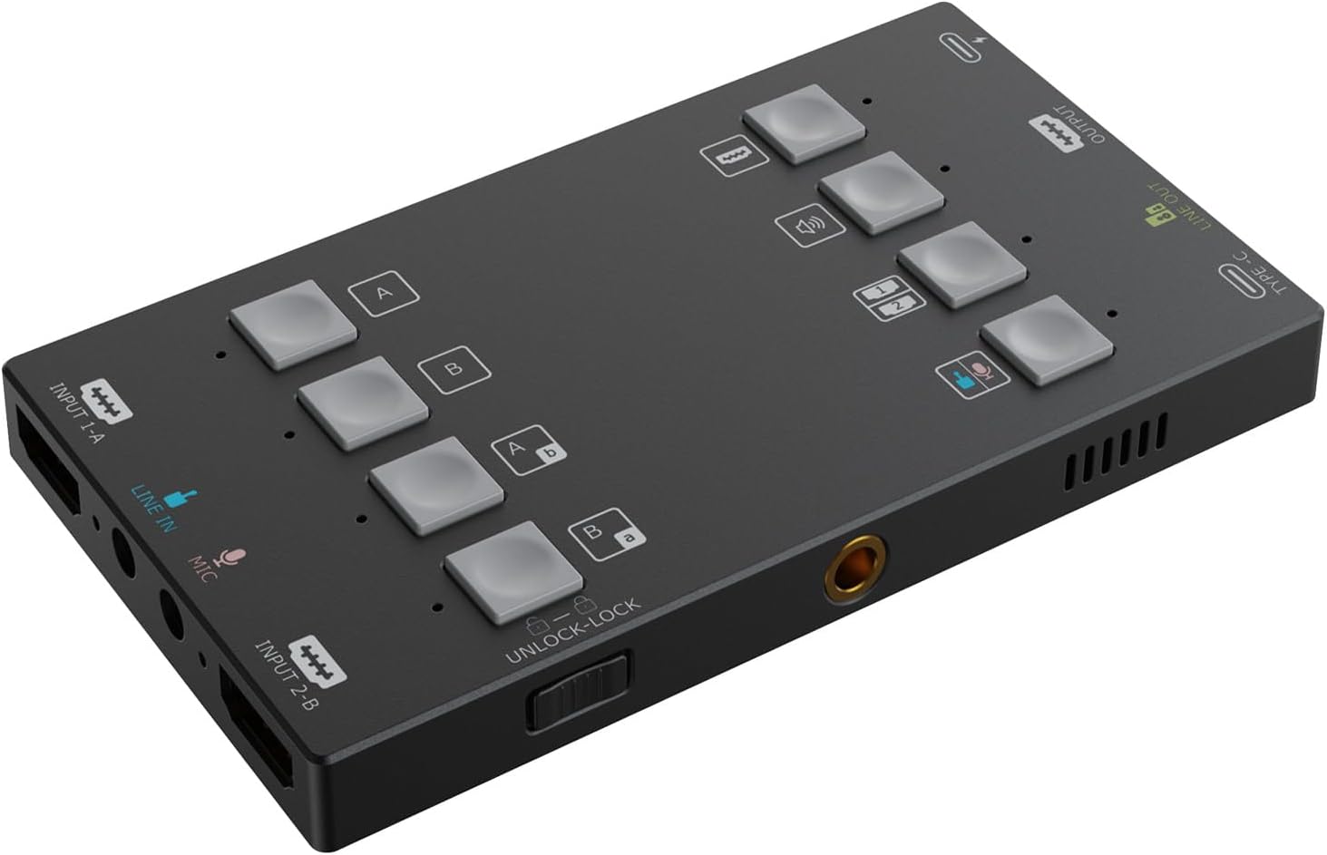 CAMKOO Tarjeta de captura de video H2U, pantalla HDMI 4k a USB se puede cambiar