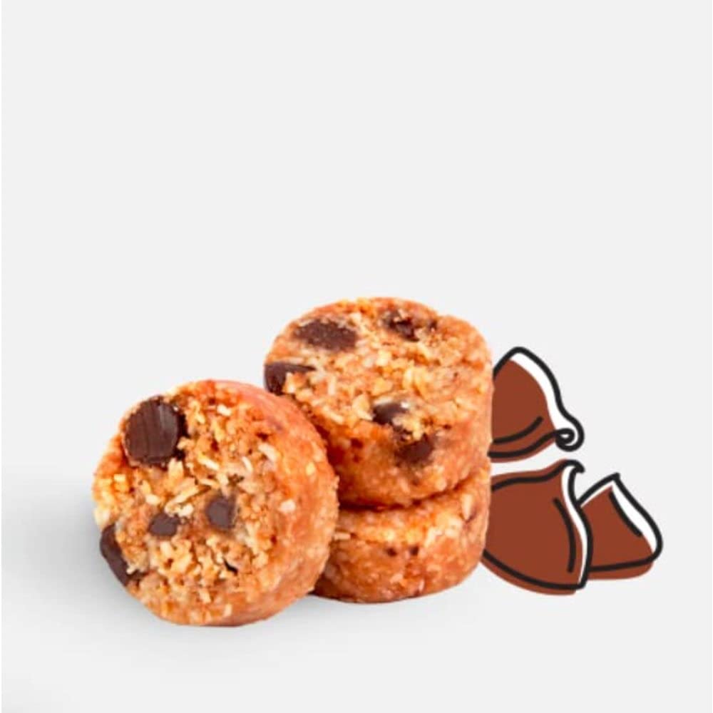 Emmy’s Organics Galletas de coco con chispas de chocolate (paquete de 8), sin gluten, orgánicas, veganas, aptas para paleo
