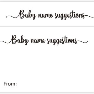 50 tarjetas de sugerencia de nombres de bebé para juegos de baby shower, tarjetas de juego de revelación de género, tarjetas de nombre de bebé, 50 tarjetas de sugerencia de nombres de bebé para juegos de baby shower, tarjetas de juego de revelación de género, tarjetas de nombre de bebé,
