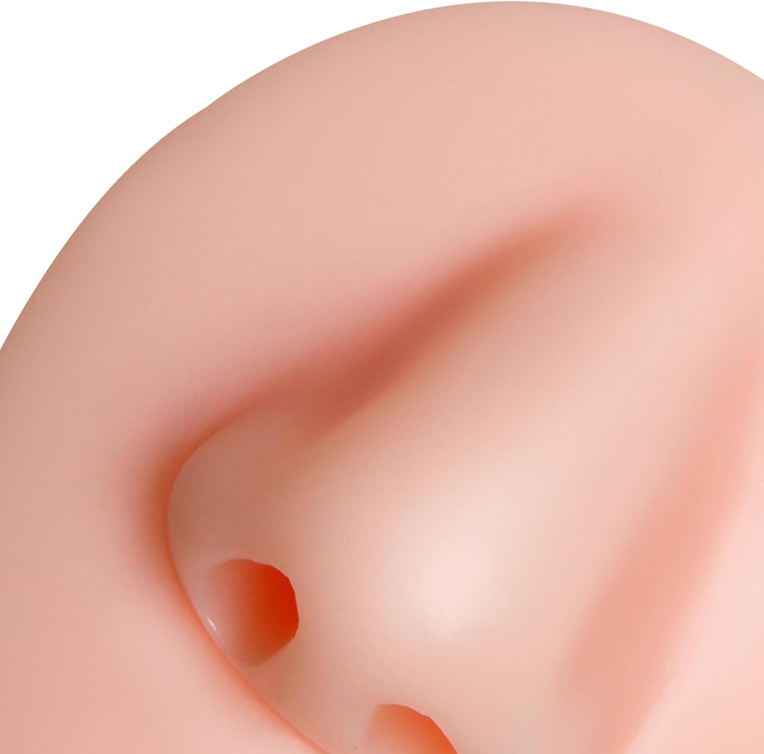 Piercing de silicona para practicar piezas corporales, 7 piezas para orejas, nariz, lengua, boca, ombligo, juego de modelos para práctica de