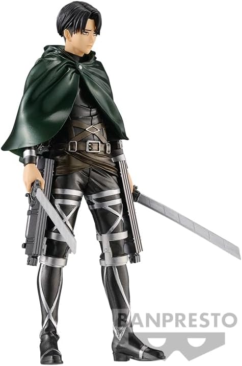 Banpresto – Attack on Titan The Final Season – Levi (Special 10th Anniversary ver.), Figura Bandai Spirits