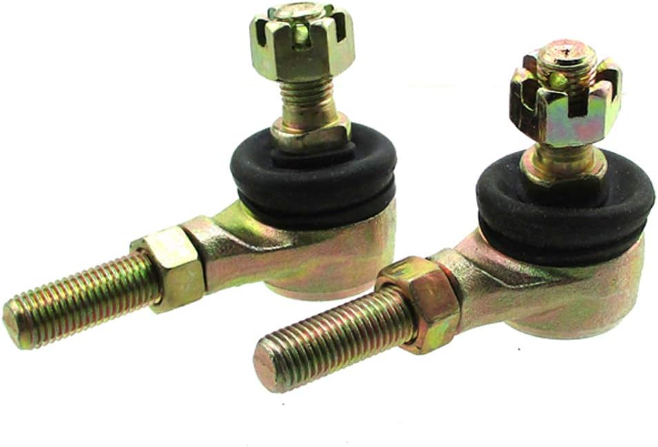TC-Motor M10 x 1.25 pernos extremos de barra de acoplamiento de bolas izquierda y derecha para Hammerhead Trailmaster 150 150cc 150xx 150XRS Go Kart