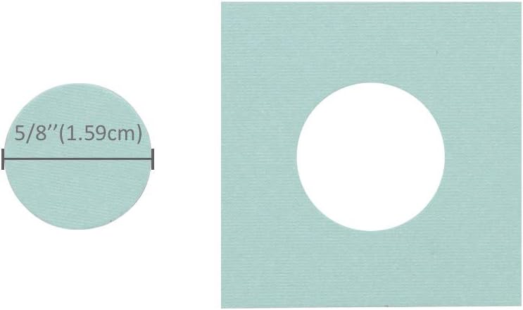 Bira Craft Punzón de palanca con forma de círculo de 58 pulgadas para manualidades de papel, álbumes de recortes..