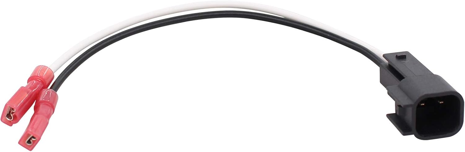 XtremeAmazing Cable de cableado de cable de arnés de altavoces de radio de coche de 4 piezas con conector adaptador