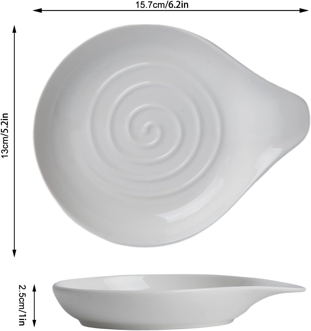 Soporte para cucharas para estufa, soporte para cuchara de cocina para encimera de cocina, soporte grande para espátula, cucharas o pinzas,