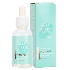 Aerosol autobronceador, gotas concentradas para el cuerpo y la cara, para viajes y playa, 1.0 fl oz de bronceado corporal concentrado Dha gotas de Aerosol autobronceador, gotas concentradas para el cuerpo y la cara, para viajes y playa, 1.0 fl oz de bronceado corporal concentrado Dha gotas de
