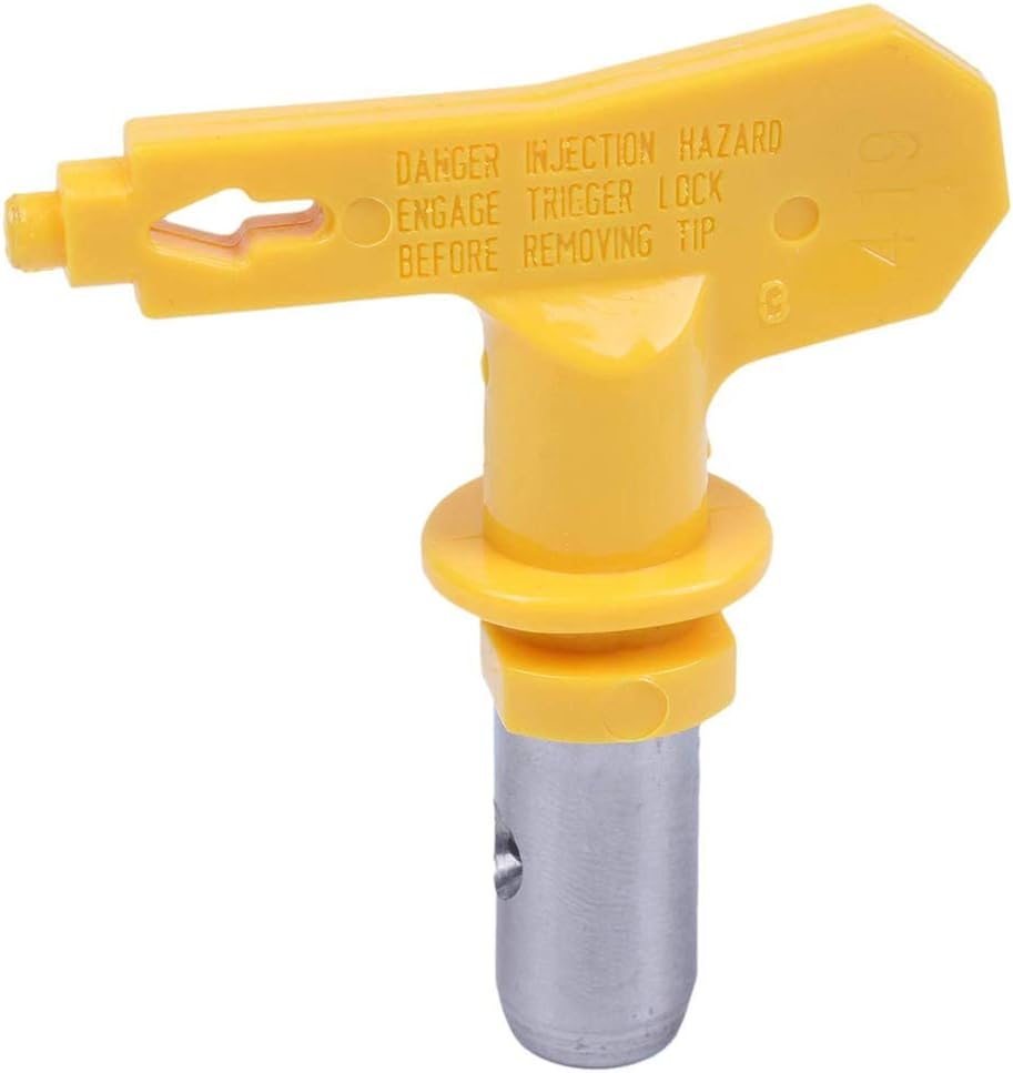 Paquete de 2 boquillas de punta de pulverización reversibles para pistolas pulverizadoras de pintura sin aire y máquina rociadora sin aire (211)