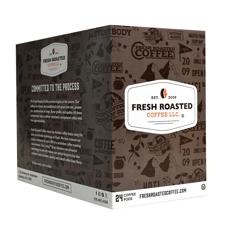 Cápsulas de café K-cups de una soolo uso para cafeteras Keurig, sabor café tostado LCC