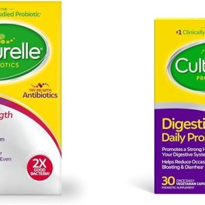 Culturelle Probiótico Ultimate Strength para hombres y mujeres y cápsulas probióticas diarias para hombres y mujeres, cepa probiótica más estudiada Culturelle Probiótico Ultimate Strength para hombres y mujeres y cápsulas probióticas diarias para hombres y mujeres, cepa probiótica más estudiada