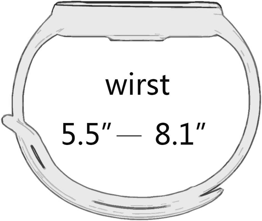 Bandas de repuesto compatibles con Xiaomi Mi Band 6Xiaomi Mi Band 5 BandAmazfit Band 5 Band, pulseras de silicona suave, correa deportiva ajustable