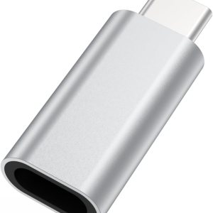 Adaptador Lightning a USB C, 1 paquete de adaptador de carga rápida PD para iPhone serie 15iPadMacBookSamsungGoogle y más dispositivos tipo C, no OTG Adaptador Lightning a USB C, 1 paquete de adaptador de carga rápida PD para iPhone serie 15iPadMacBookSamsungGoogle y más dispositivos tipo C, no OTG